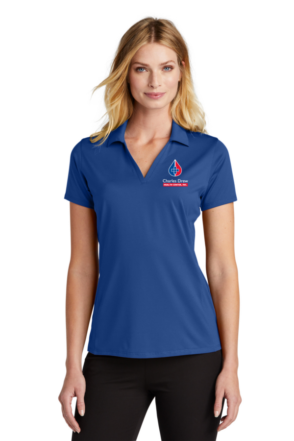 Ladies Royal Blue Performance Polo